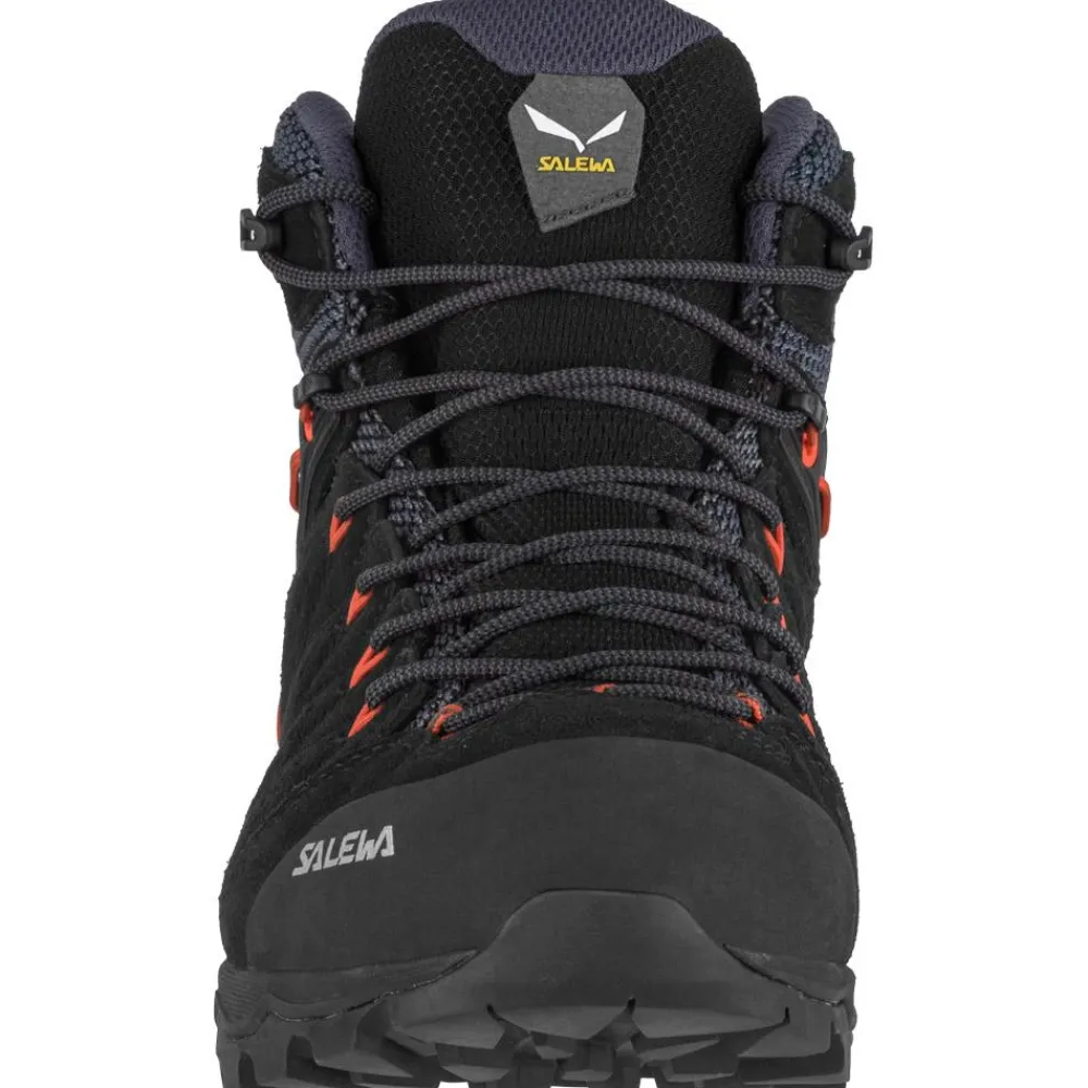 Chaussures Rando Homme<Salewa Chaussures de randonnée Alp Mate Mid WP Black Out Fluo Orange