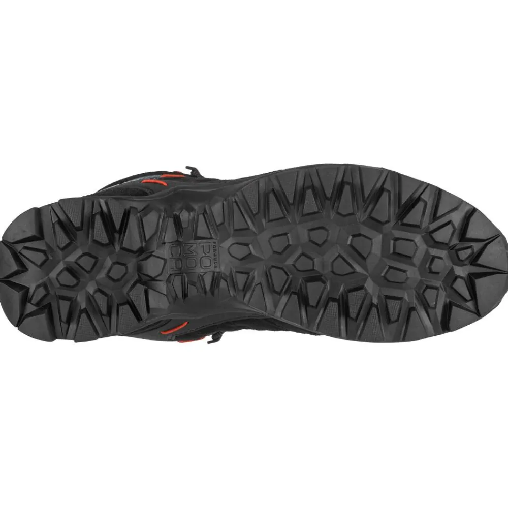 Chaussures Rando Homme<Salewa Chaussures de randonnée Alp Mate Mid WP Black Out Fluo Orange