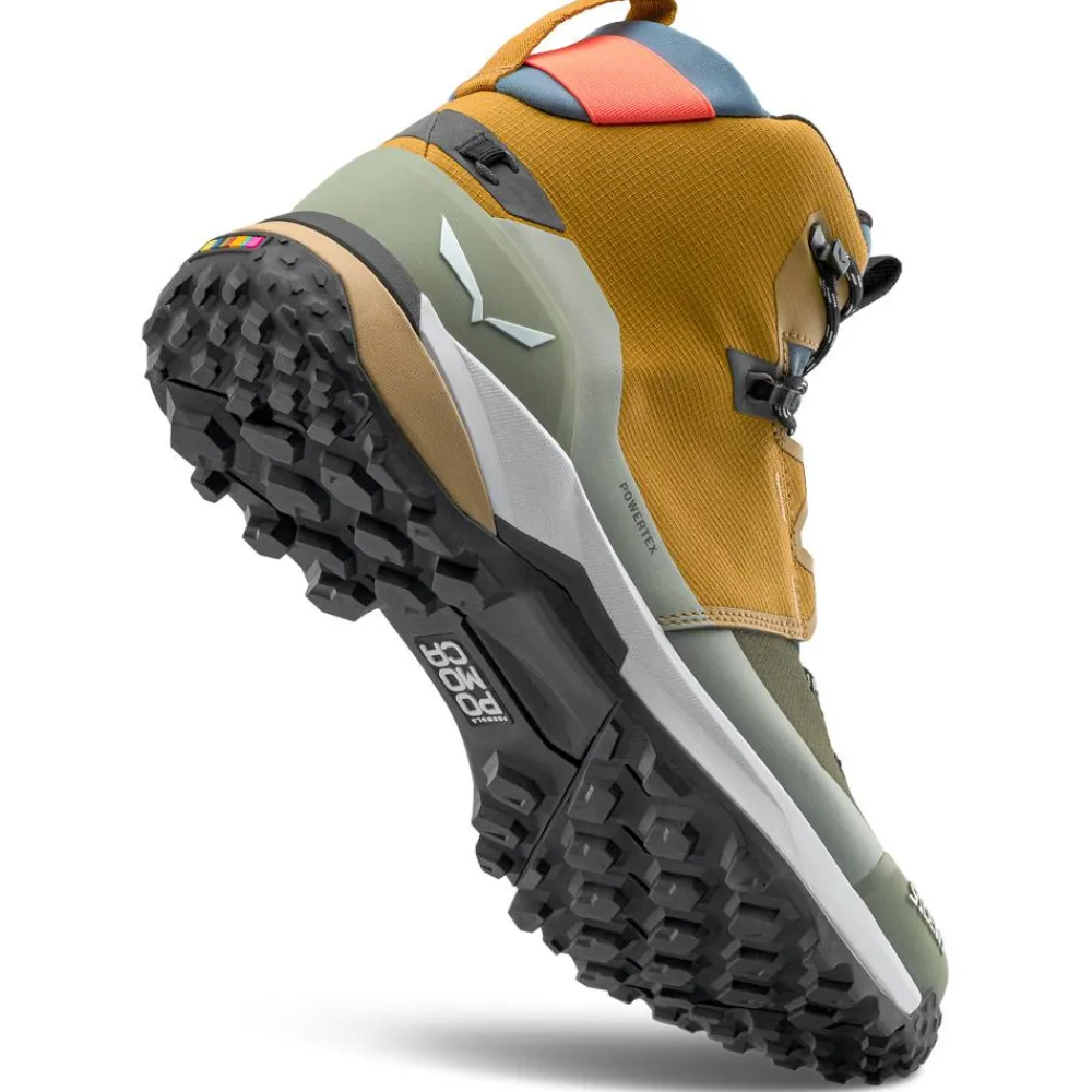 Chaussures Rando Homme<Salewa Chaussures de randonnée Puez 2 Mid PowerTex M Golden Brown Shadow