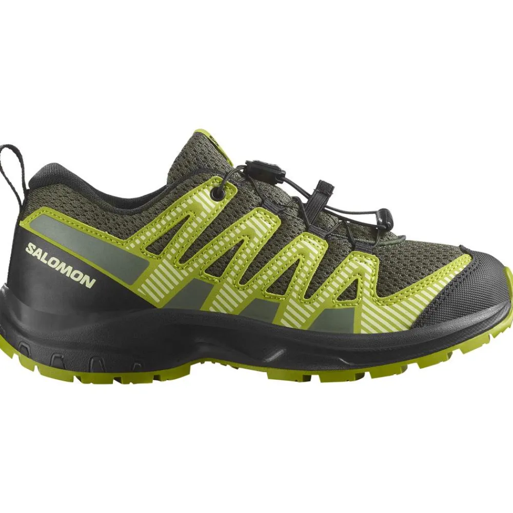 Chaussures Rando Enfant|Chaussures Rando Basses<Salomon Chaussures de randonnée Xa Pro V8 J Urban Chic Black Dark Citron