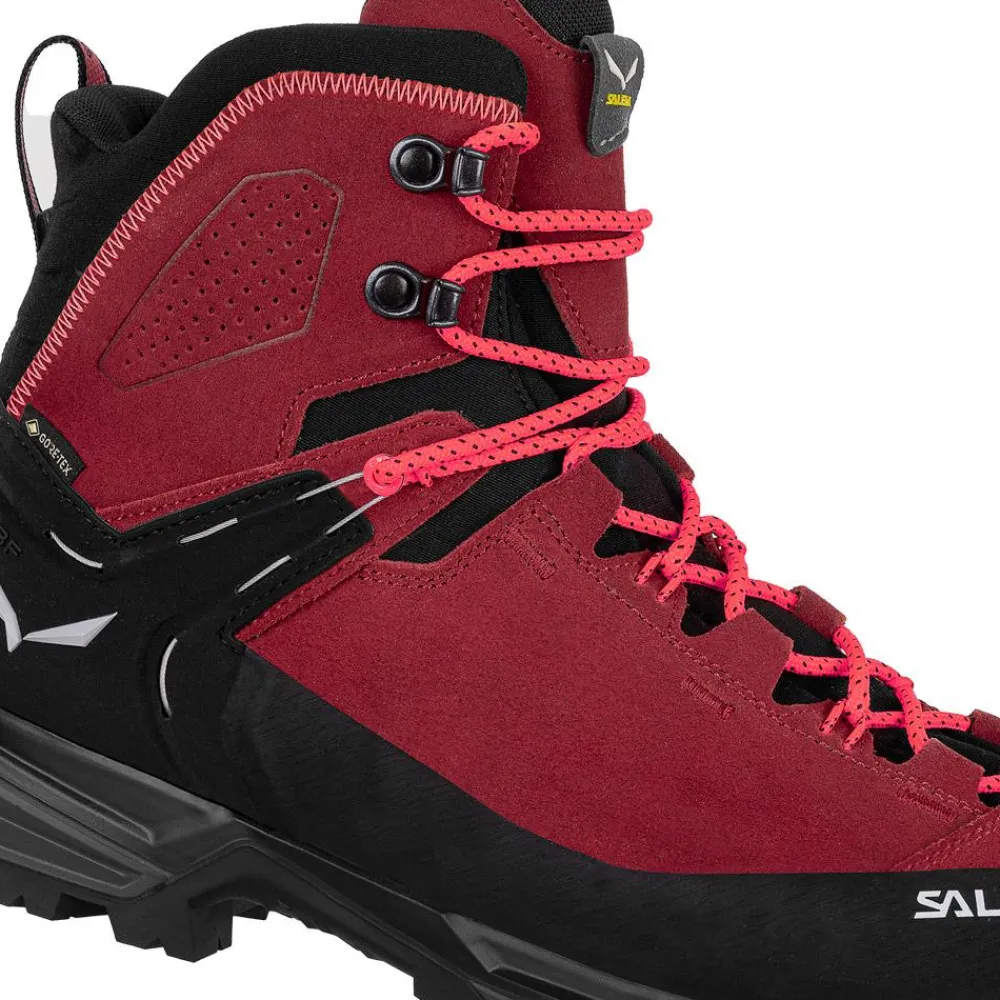 Chaussures Rando Femme<Salewa Chaussures de randonnée MTN Trainer 2 Mid Gore-Tex W Red Dahlia Black