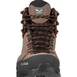 Chaussures Rando Homme<Salewa Chaussures de randonnée Alp Trainer 2 Mid Gore-Tex Wallnut Fluo Orange