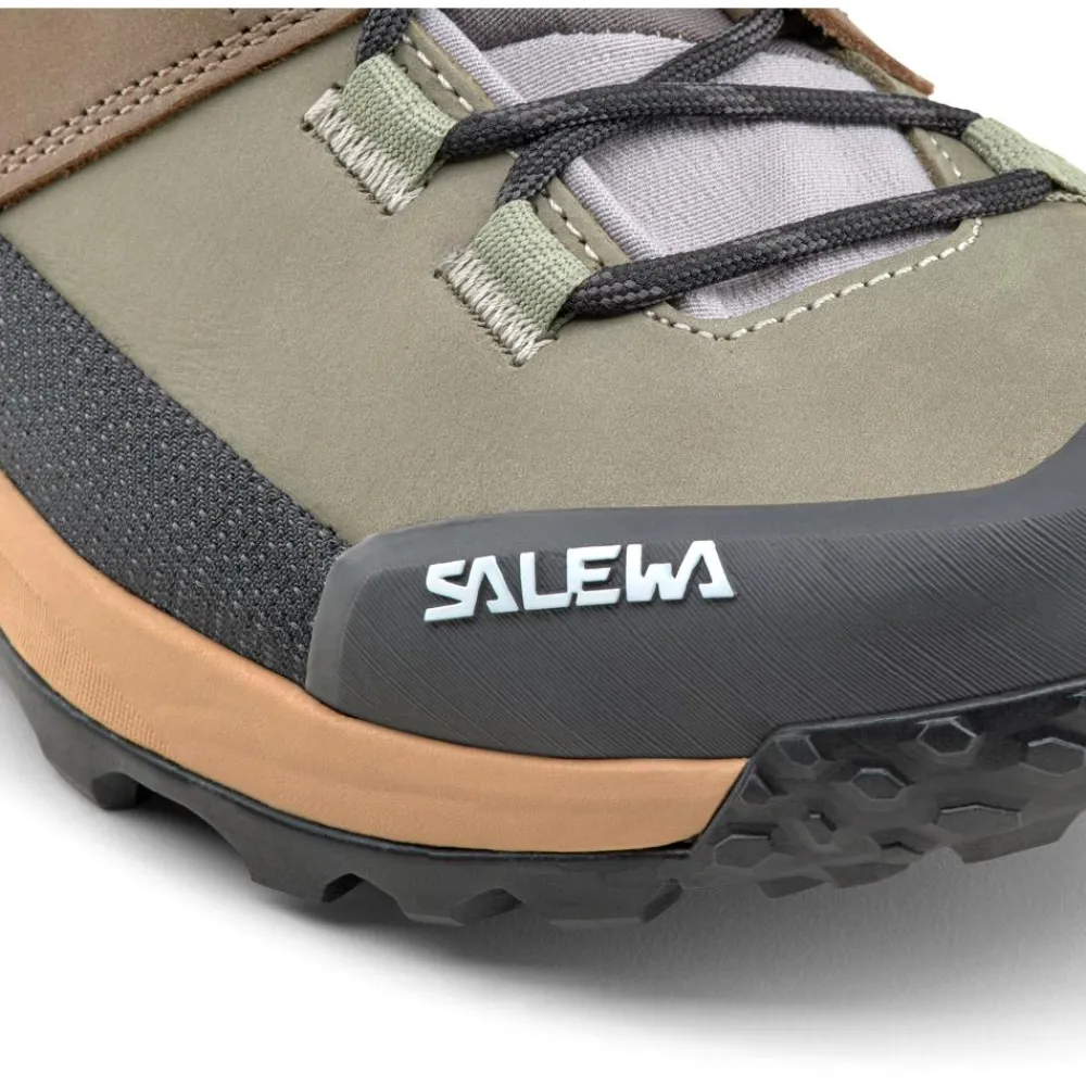 Chaussures Rando Femme<Salewa Chaussures de randonnée Puez Leather Mid Ptx W Bungee Cord Onyx