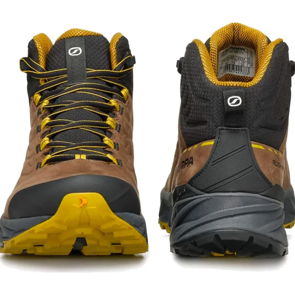 Best Chaussures de randonnée Rush 2 Pro Mid Gore-Tex Brown Sulphur Homme Chaussures Rando Homme