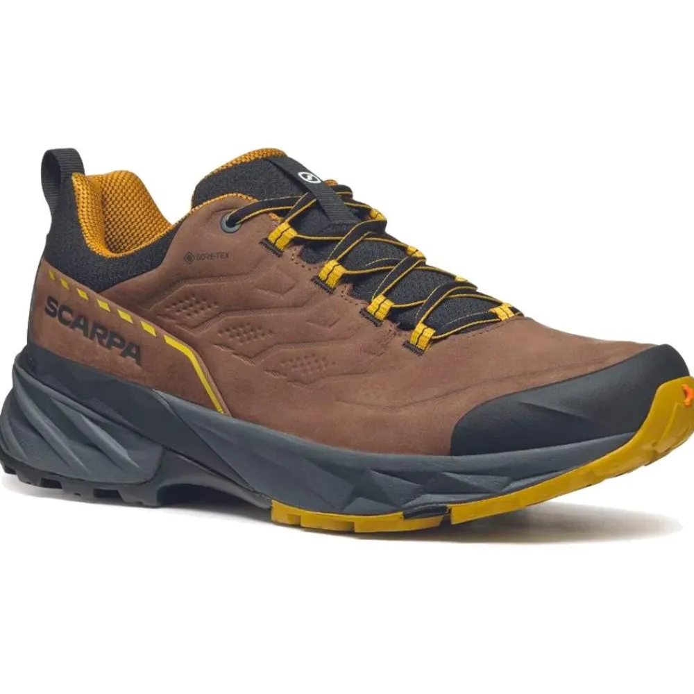Chaussures Rando Basses|Chaussures Rando Homme<Scarpa Chaussures de randonnée Rush 2 Pro Gore-Tex Brown Sulphur