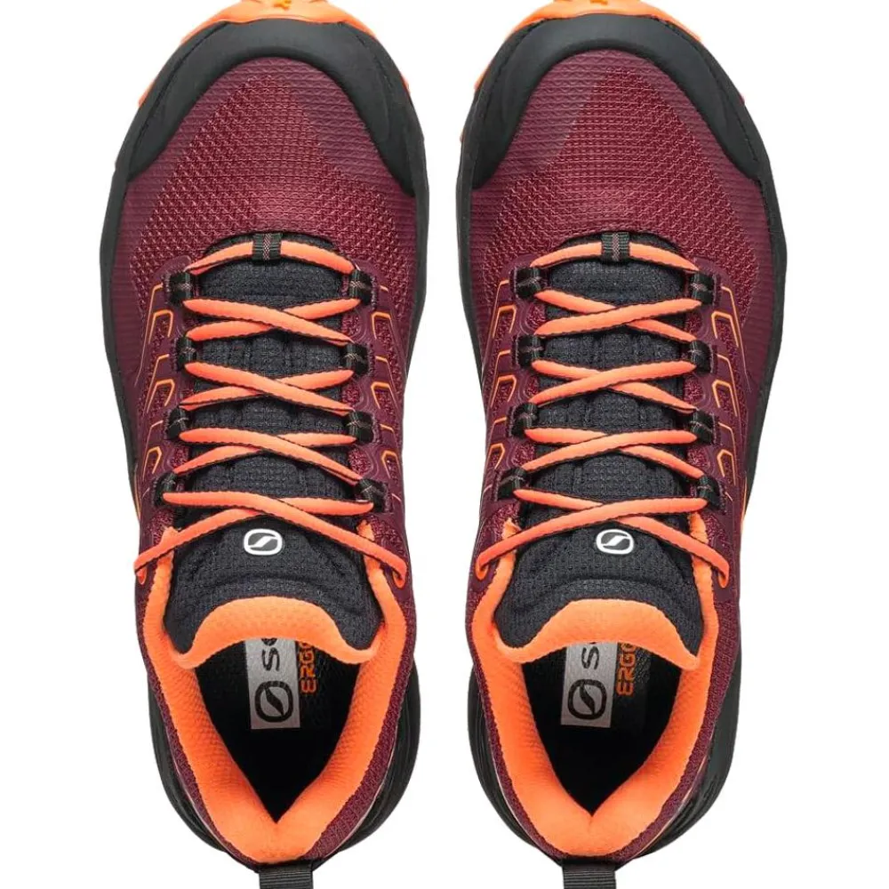 New Chaussures de randonnée Rush 2 Gore-Tex Wmn Burgundy Dusty Orange Femme Chaussures Rando Basses|Chaussures Rando Femme