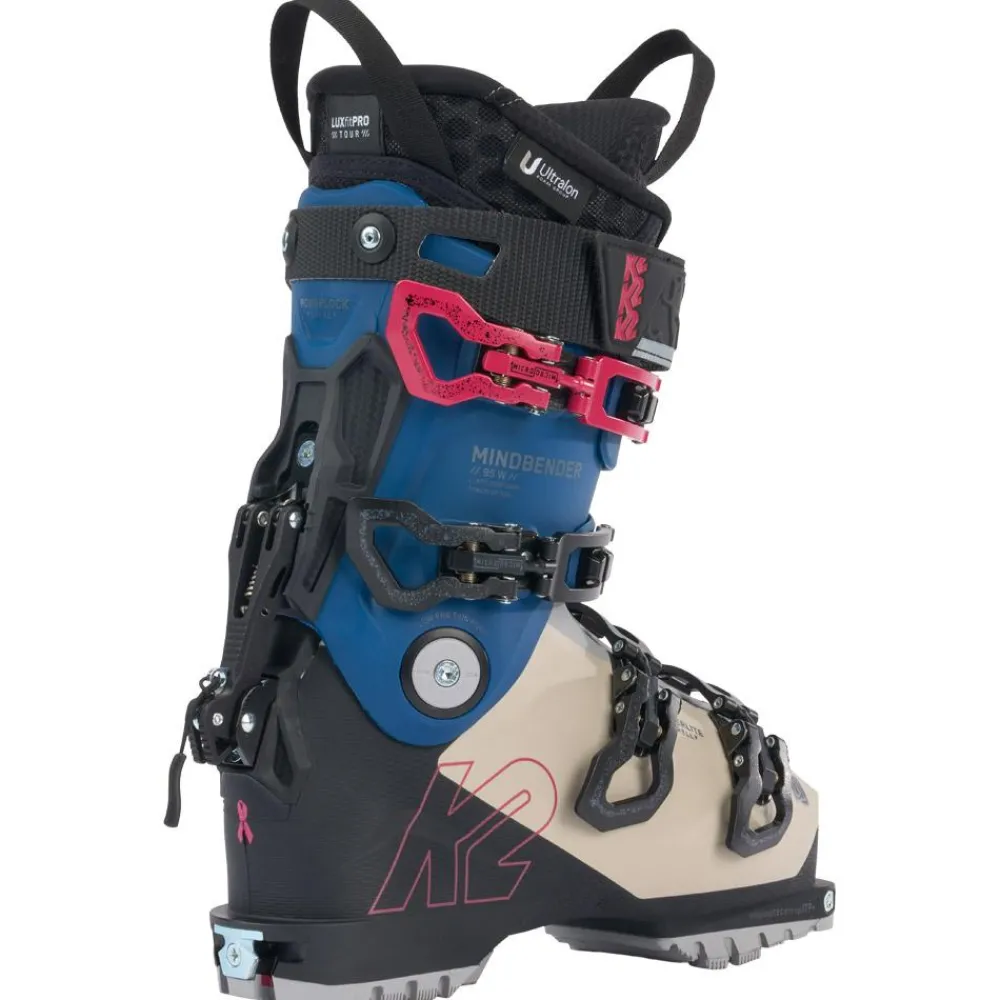 Chaussures Femme<K2 Chaussures de Ski Mindbender W 95 Mv Beige Black