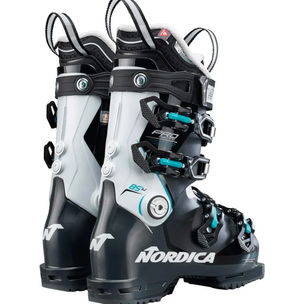 New Chaussures de Ski Pro Machine 85 W Gw Black White Green Femme Chaussures Femme