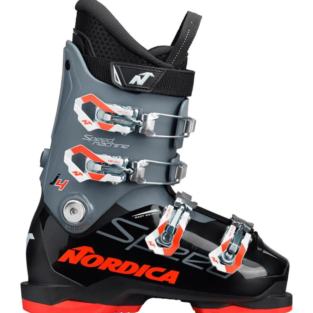 Best Chaussures de Ski Speedmachine J 4 Black Anthracite Red Enfant Chaussures Enfant