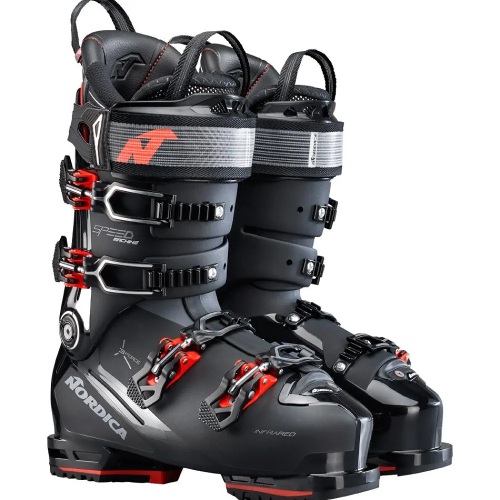 Best Chaussures de Ski Speedmachine 3 130 Gw Black Anthracite Red Homme Chaussures Homme