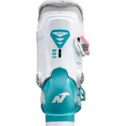 Sale Chaussures de Ski Speedmachine J 3 Girl Light Blue White Pink Enfant Chaussures Enfant