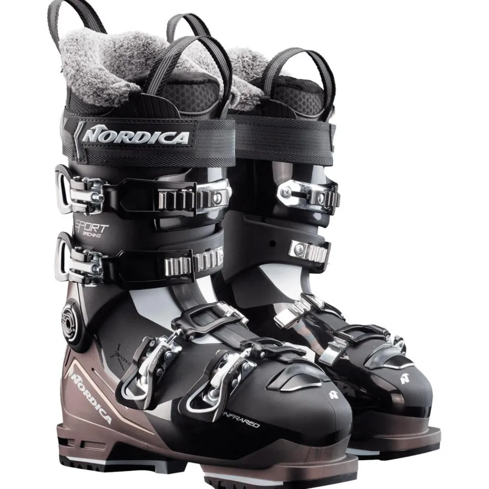 Chaussures Femme<Nordica Chaussures de Ski Sportmachine 3 85 W Gw Black Bronze White