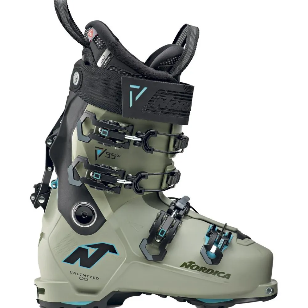 Best Chaussures de Ski Unlimited 95 W Dyn Light Green Black Light Blue Femme Chaussures Femme|Chaussures Femme