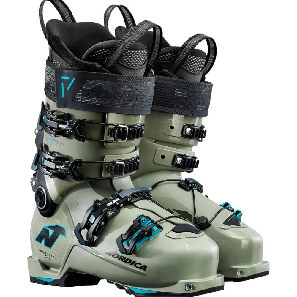Best Chaussures de Ski Unlimited 95 W Dyn Light Green Black Light Blue Femme Chaussures Femme|Chaussures Femme