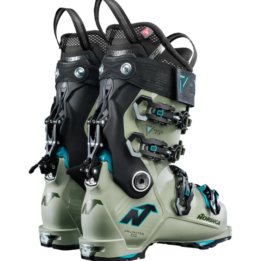 Best Chaussures de Ski Unlimited 95 W Dyn Light Green Black Light Blue Femme Chaussures Femme|Chaussures Femme