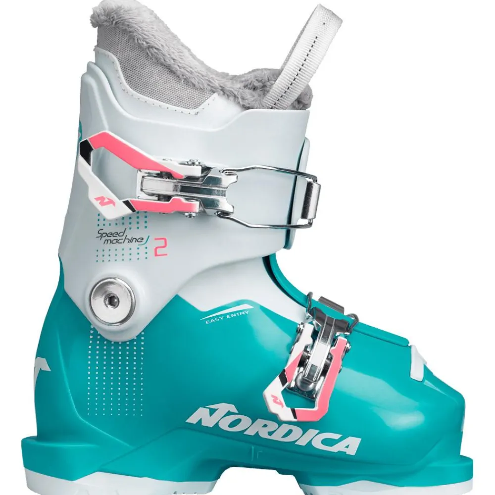 Chaussures Enfant<Nordica Chaussures de Ski Speedmachine J 2 Girl Light Blue White Pink