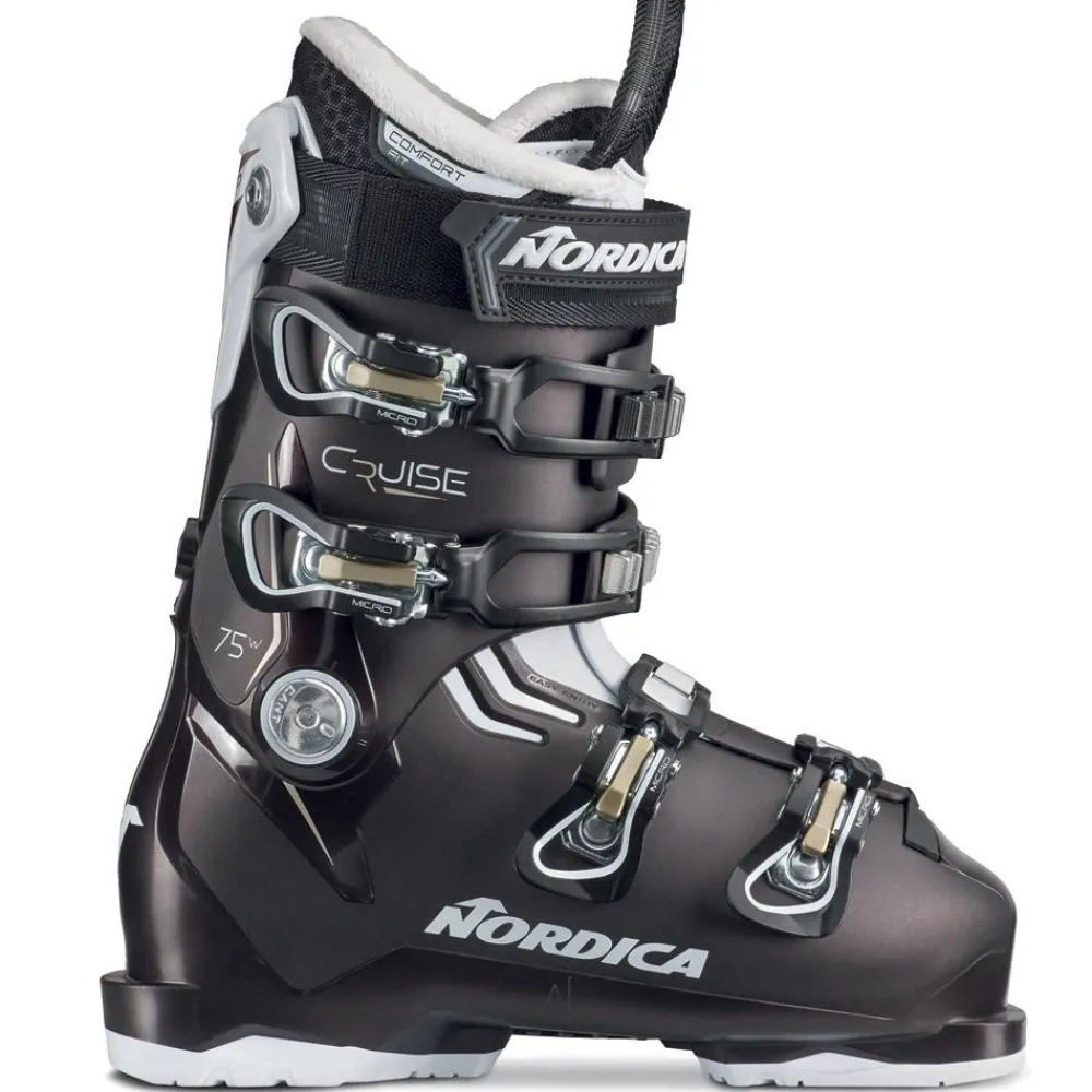 Online Chaussures de Ski The Cruise 75 W Pearl Black White Gold Femme Chaussures Femme