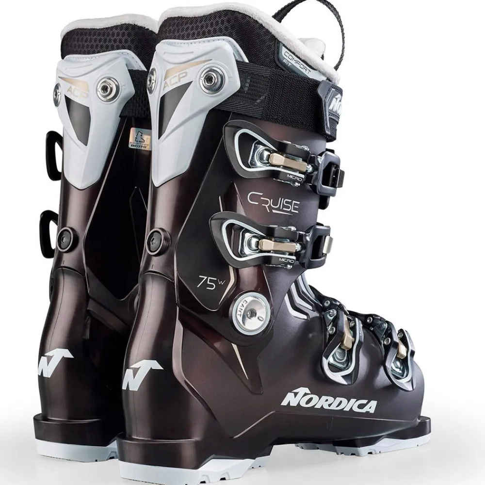 Online Chaussures de Ski The Cruise 75 W Pearl Black White Gold Femme Chaussures Femme