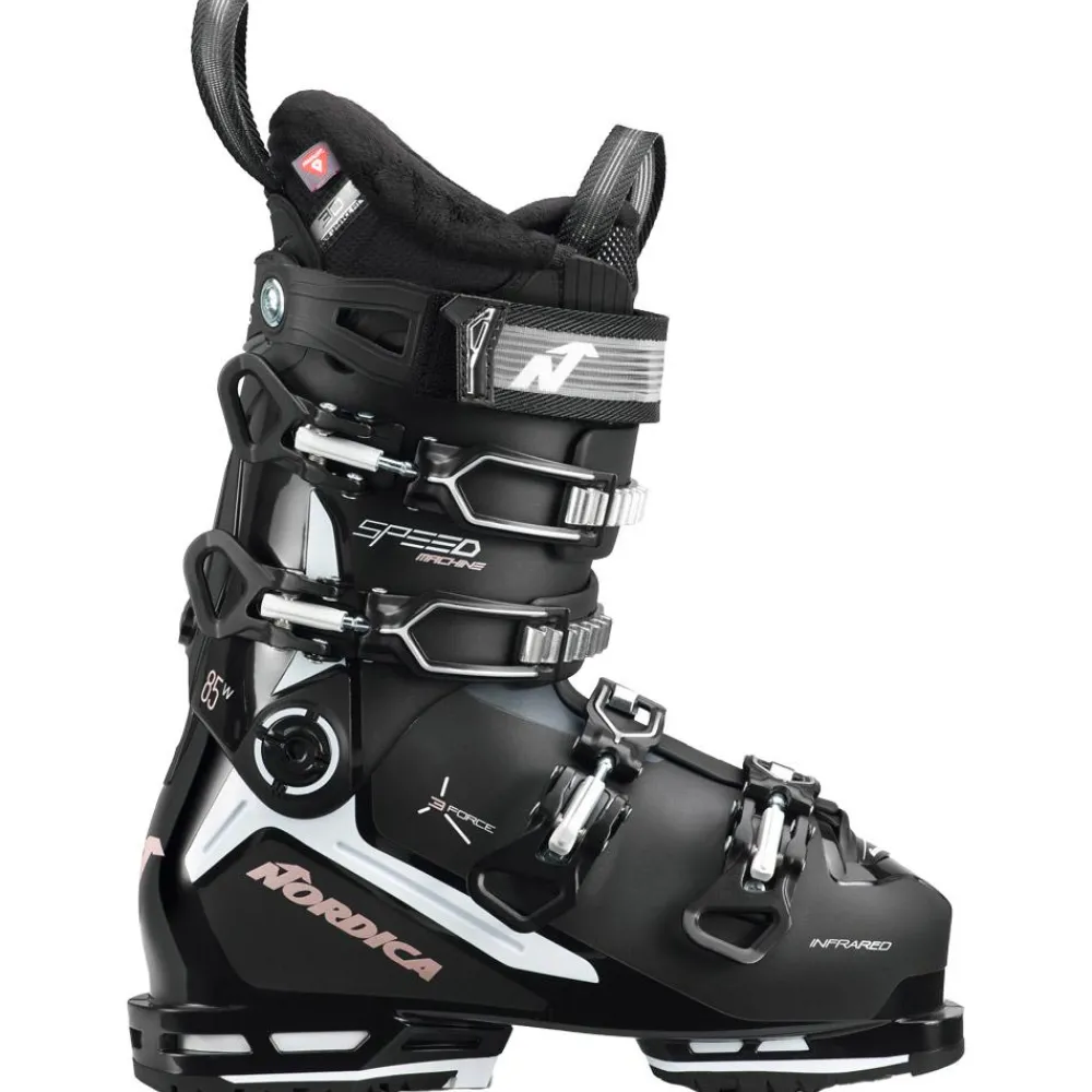 Best Chaussures de Ski Speedmachine 3 85 W Gw Noir Blanc Rose Femme Chaussures Femme