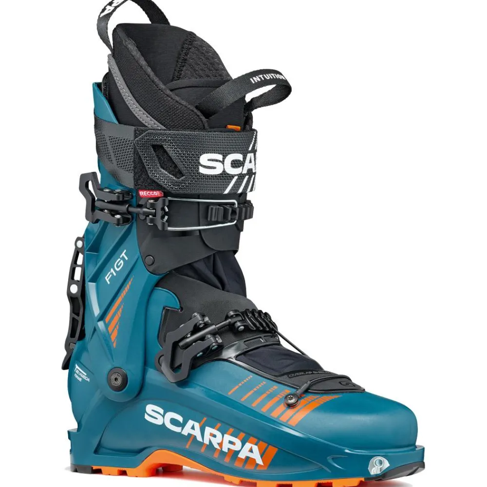 Chaussures Homme<Scarpa Chaussures de Ski Randonnée F1 Gt Petrol Orange