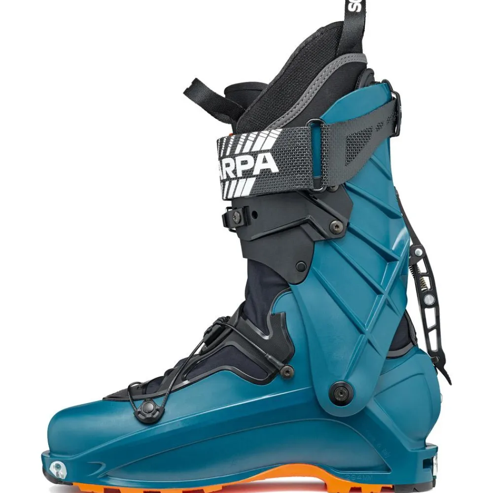 Chaussures Homme<Scarpa Chaussures de Ski Randonnée F1 Gt Petrol Orange