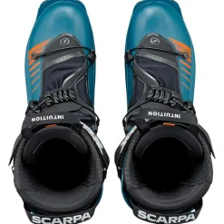 Chaussures Homme<Scarpa Chaussures de Ski Randonnée F1 Gt Petrol Orange