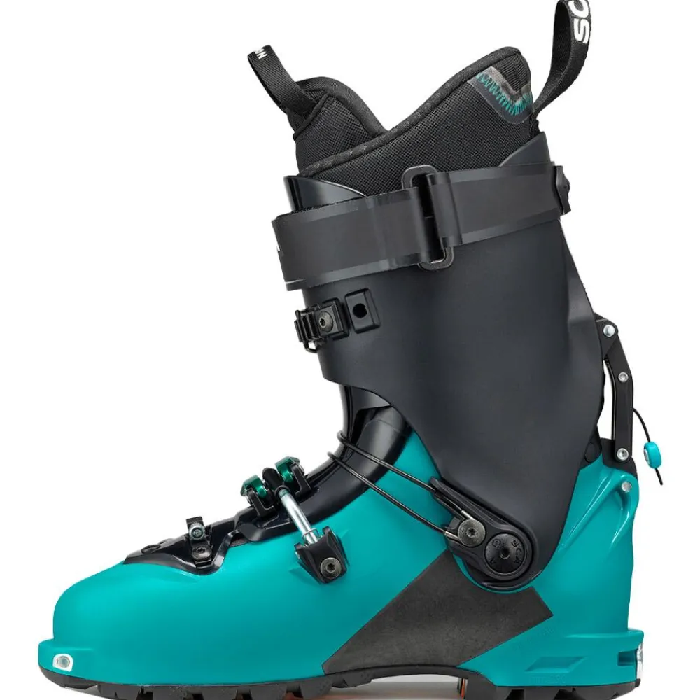 Chaussures Femme<Scarpa Chaussures de Ski Randonnée Gea Emerald Black