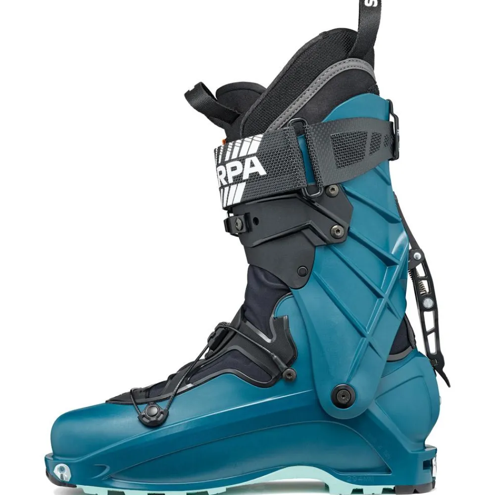 Chaussures Femme<Scarpa Chaussures de Ski Randonnée F1 Gt Wmn Petrol Aqua