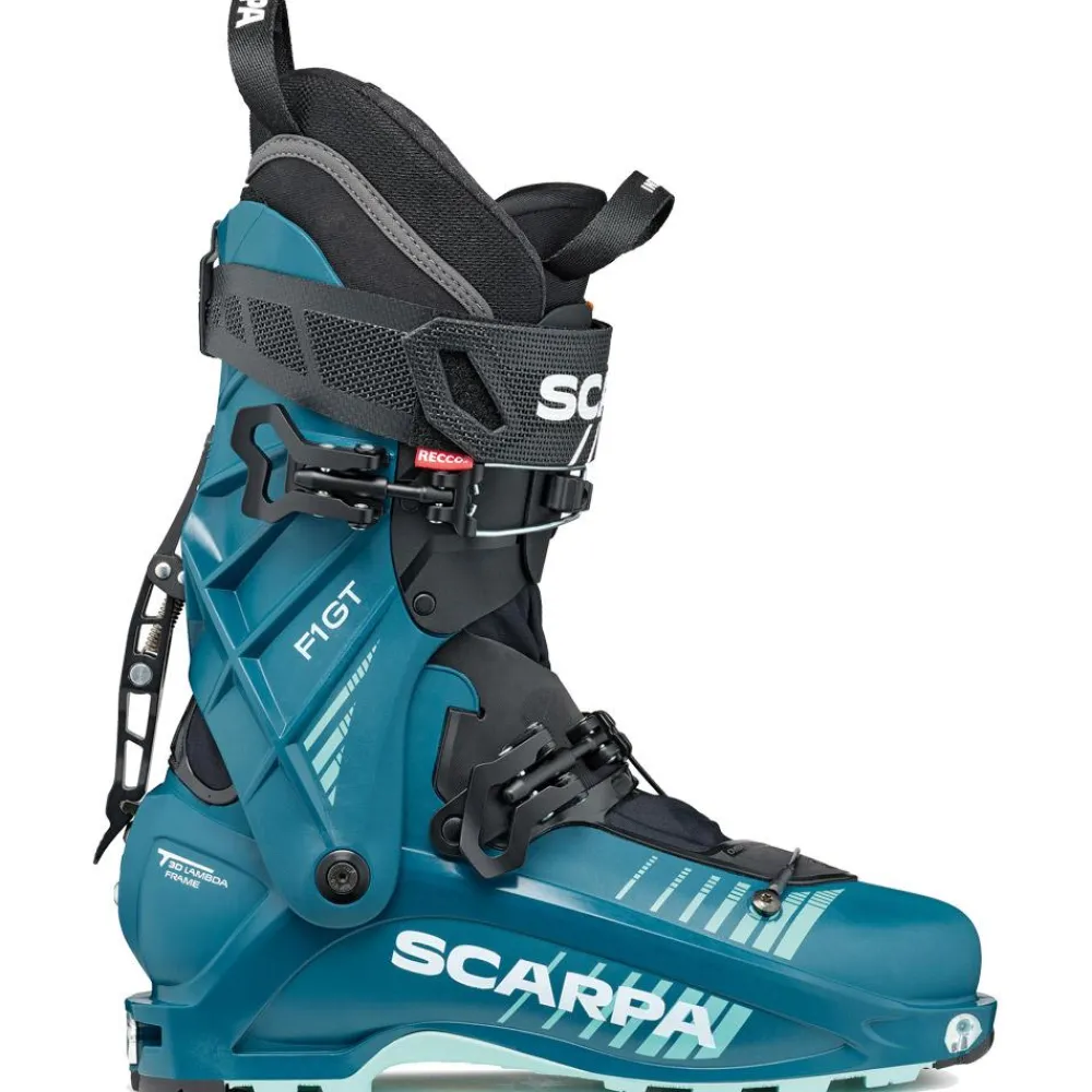 Chaussures Femme<Scarpa Chaussures de Ski Randonnée F1 Gt Wmn Petrol Aqua