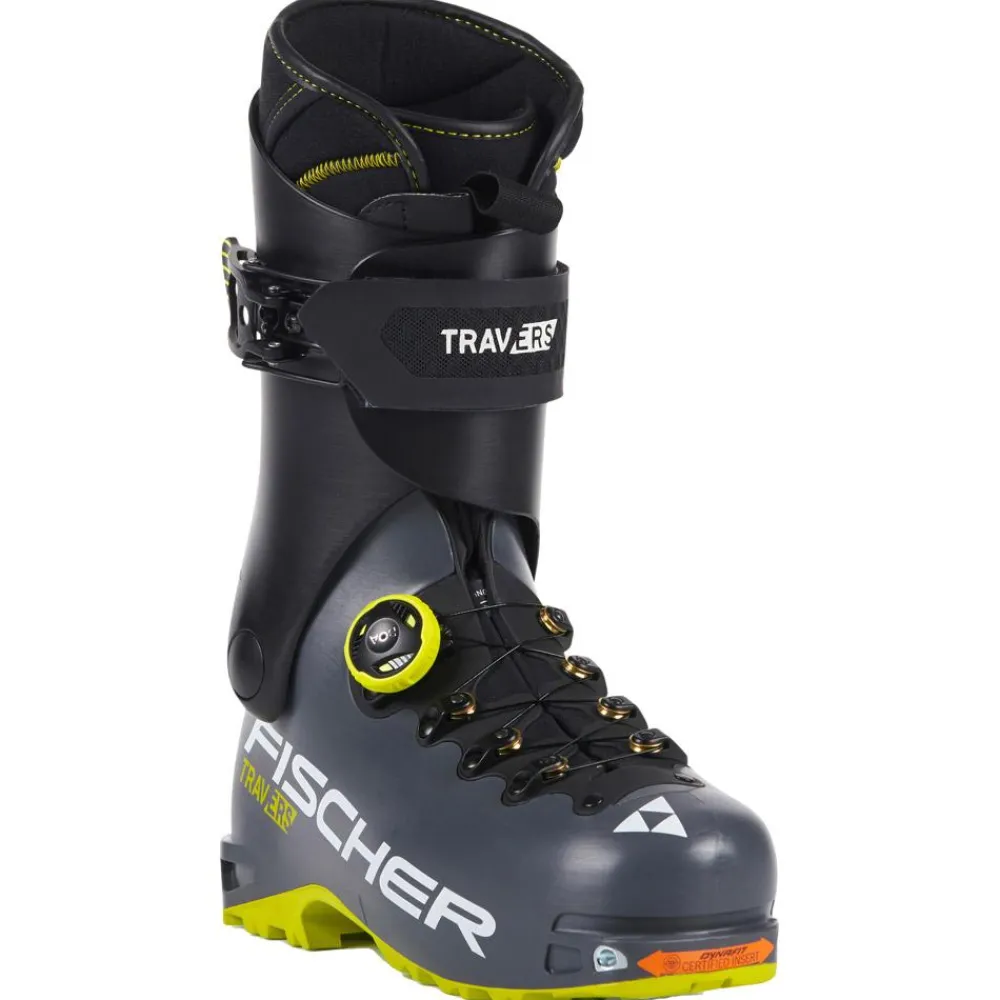 Chaussures Homme<Fischer Chaussures de Ski Randonnée Travers Cs Yellow Grey Black