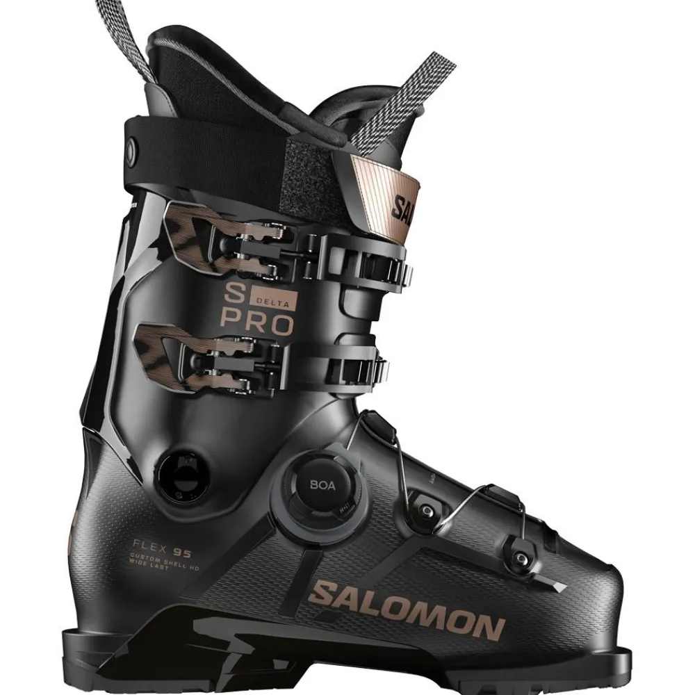 Chaussures Femme<Salomon Chaussures de Ski S/Pro Delta Boa 95 W Gw Black Pinkgold Metal