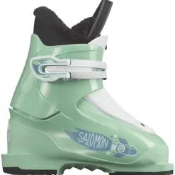 Chaussures Enfant<Salomon Chaussures de Ski T1 Mint White Copen Blue