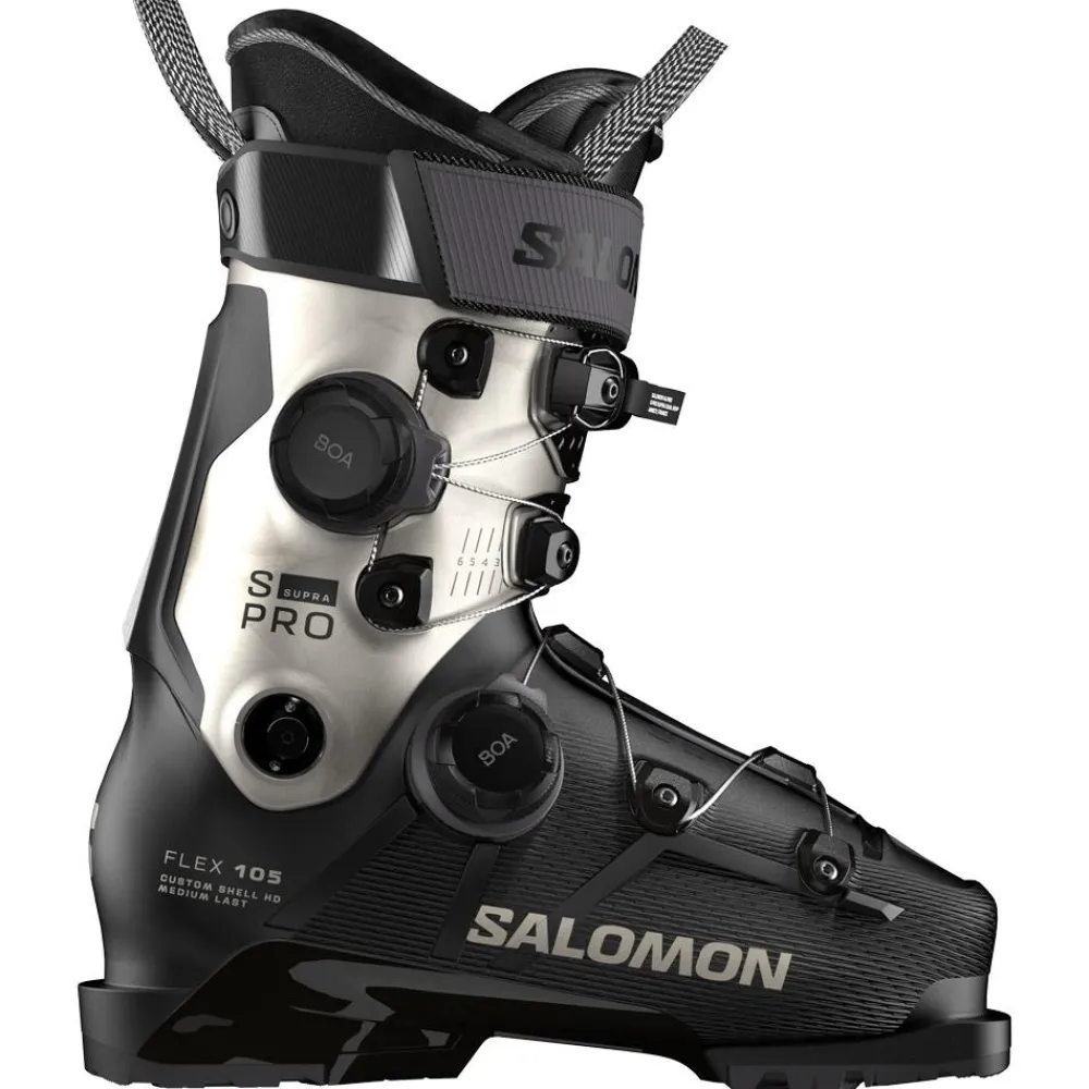 Chaussures Femme<Salomon Chaussures de Ski S/Pro Supra Dual Boa 105 W Black Light Bronze Metal Black