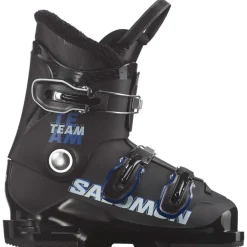 Clearance Chaussures de Ski Team T3 Black Race Blue White Enfant Chaussures Enfant