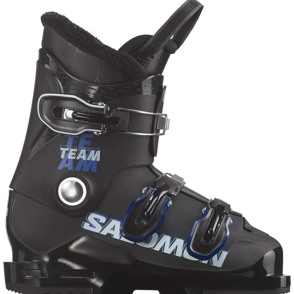 Clearance Chaussures de Ski Team T3 Black Race Blue White Enfant Chaussures Enfant