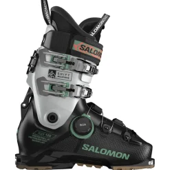 Chaussures Homme<Salomon Chaussures de Ski Shift Supra Boa 120 Gw Black Cool Gray 5 Shale Green