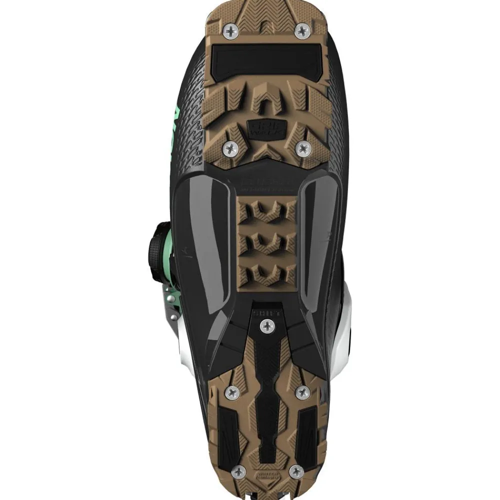 Chaussures Homme<Salomon Chaussures de Ski Shift Supra Boa 120 Gw Black Cool Gray 5 Shale Green