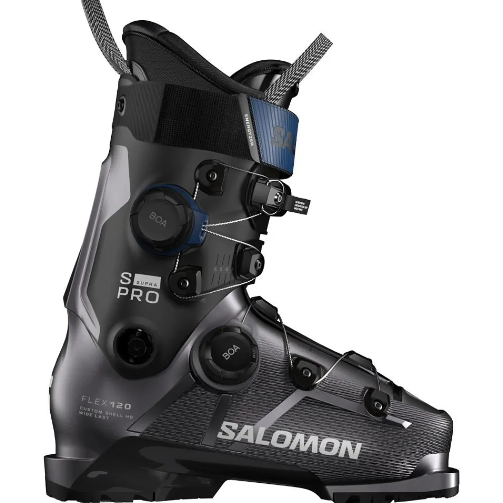 Chaussures Homme<Salomon Chaussures de Ski S/Pro Supra Dual Boa 120 Hematite Metal Black Estate Blue