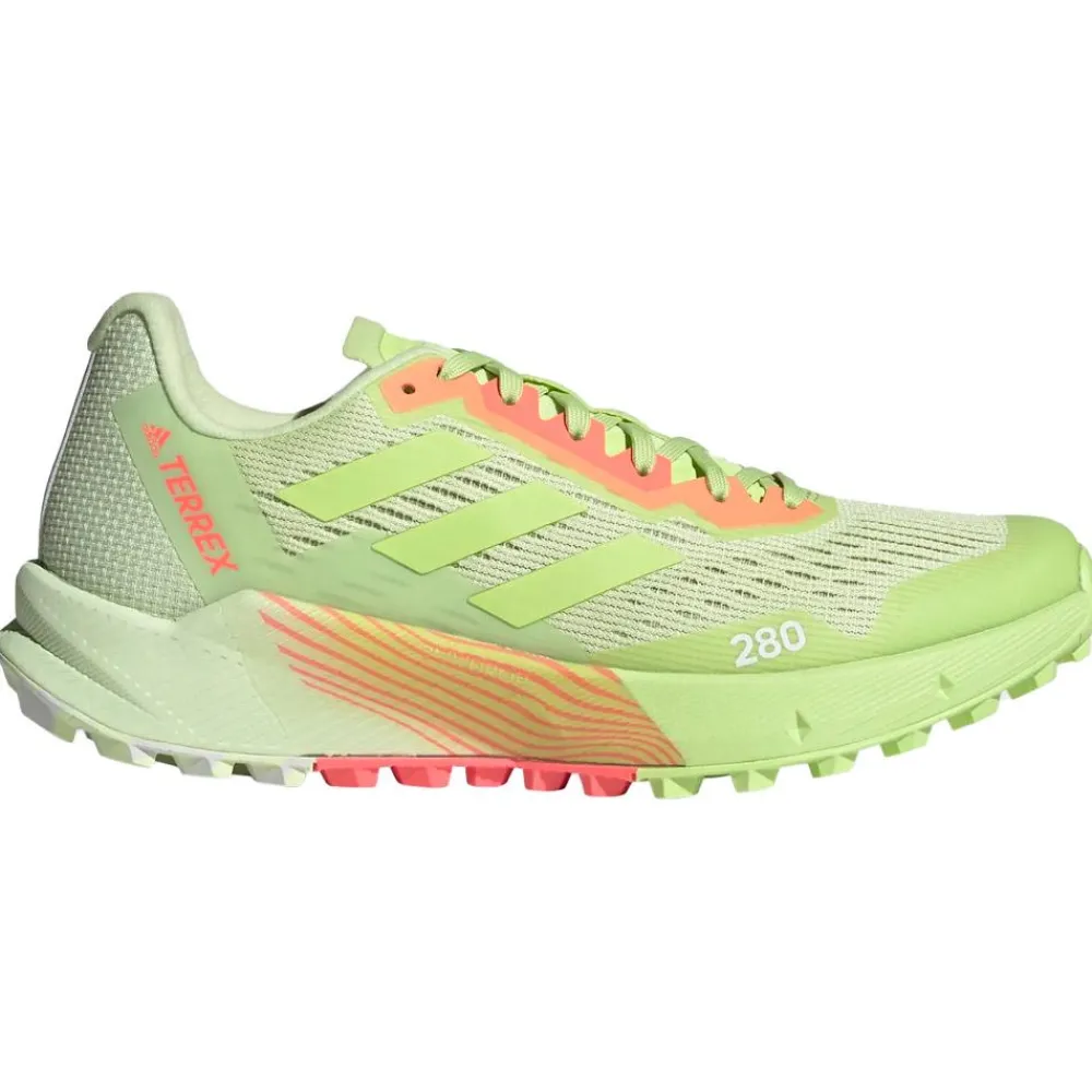 Sale Chaussures de trail Terrex Agravic Flow 2 W Almost Lime Pulse Lime Turbo Femme Chaussures Trail Femme