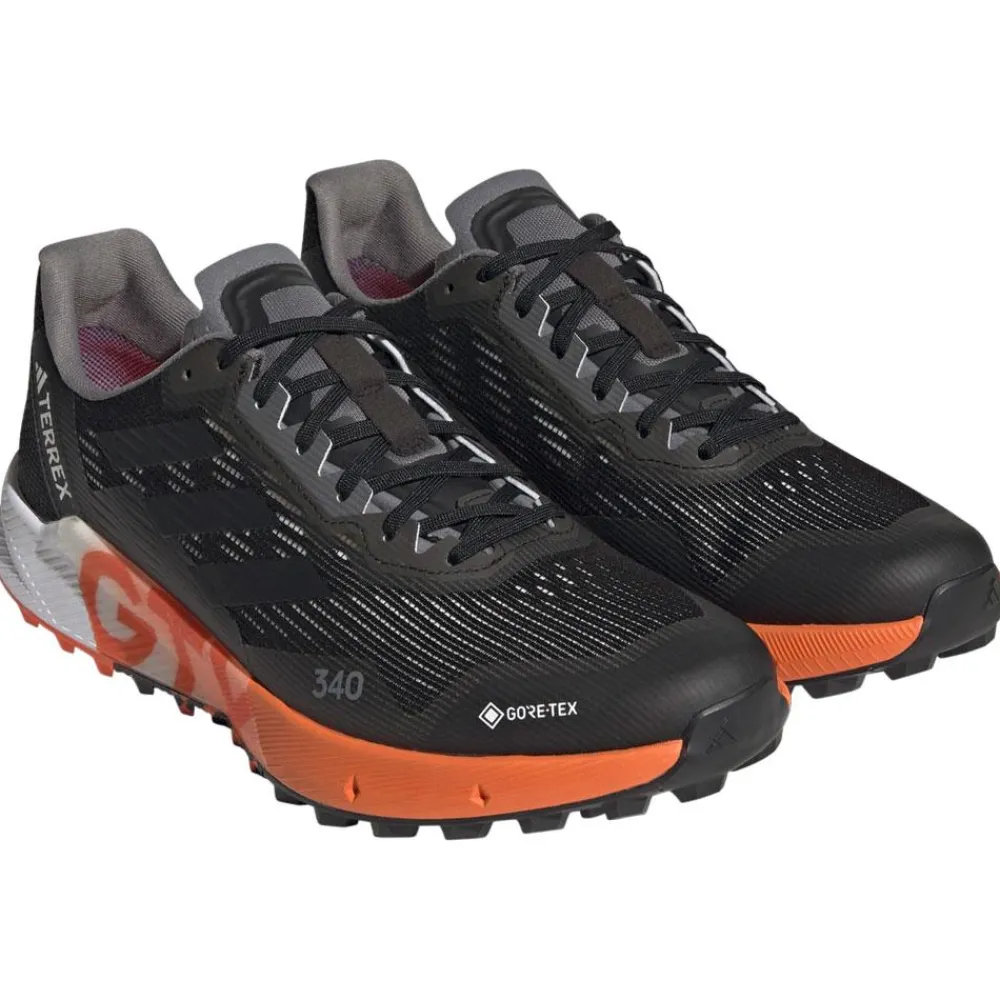 Chaussures de trail Terrex Agravic Flow 2 Gore-Tex Core Black Impact Orange Homme Chaussures Trail Homme