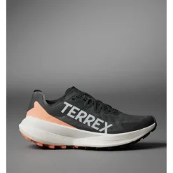 Outlet Chaussures de trail Terrex Agravic Speed W Core Black Grey One Amber Tint Femme Chaussures Trail Femme