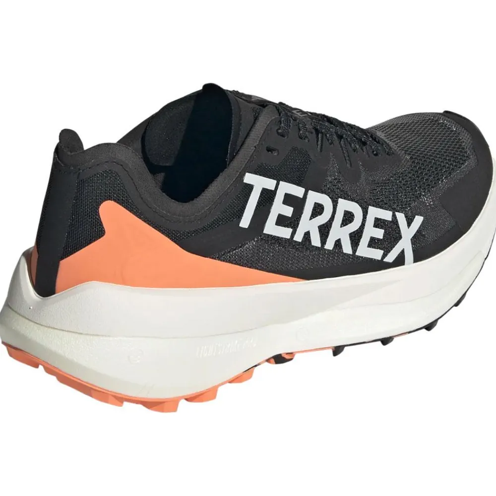 Outlet Chaussures de trail Terrex Agravic Speed W Core Black Grey One Amber Tint Femme Chaussures Trail Femme