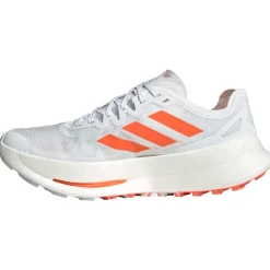 New Chaussures de trail Terrex Agravic Speed Ultra Cloud White / Impact Orange / Dash Grey Homme Chaussures Trail Homme