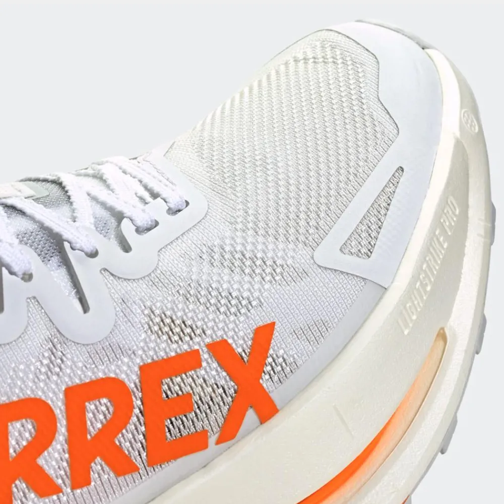 New Chaussures de trail Terrex Agravic Speed Ultra Cloud White / Impact Orange / Dash Grey Homme Chaussures Trail Homme