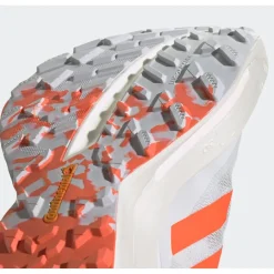 New Chaussures de trail Terrex Agravic Speed Ultra Cloud White / Impact Orange / Dash Grey Homme Chaussures Trail Homme