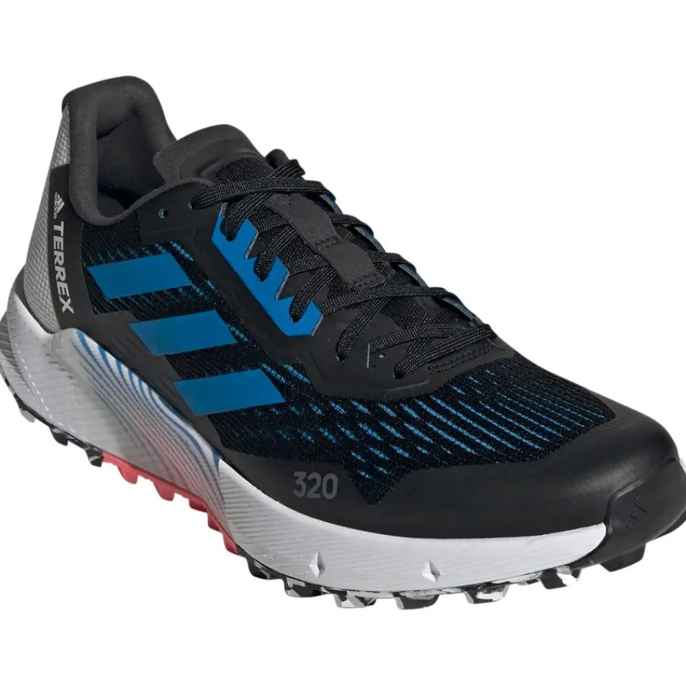 Chaussures Trail Homme<adidas Chaussures de trail Terrex Agravic Flow 2 Core Black Blue Rush Turbo