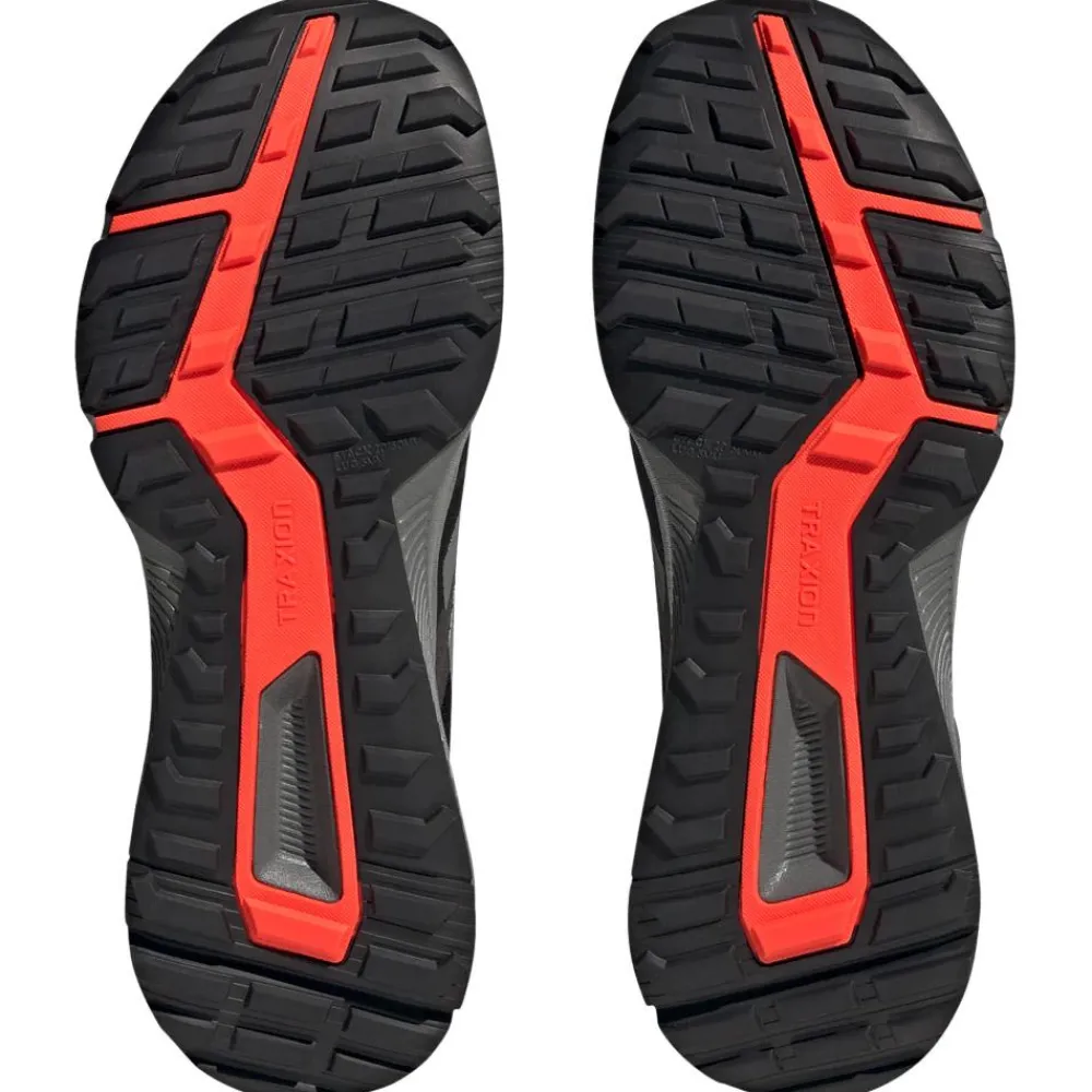 New Chaussures de trail Terrex Soulstride Core Black Grey Four Solar Red Homme Chaussures Trail Homme