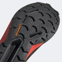 Discount Chaussures de trail Terrex Agravic Ultra Core Black Grey Five Solar Red Homme Chaussures Trail Homme