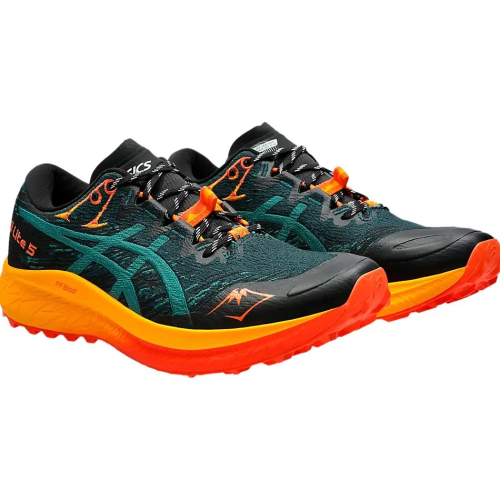 Hot Chaussures de trail Fuji Lite 5 Saxon Green Rainy Lake Homme Chaussures Trail Homme