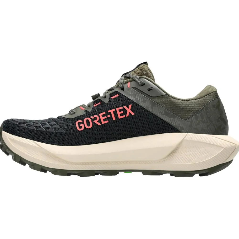 Chaussures de trail Gel-Trabuco 13 Gore-Tex Wmn Black Lemongrass Femme Chaussures Trail Femme